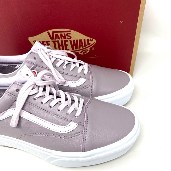 VANS Old Skool Stacker Tumbled Violet Men’s Low Top Leather Platform VN0A4U159XY - Picture 4 of 11